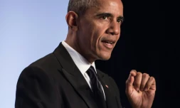 Le président américain Barack Obama, lors d'un discours à Washington, le 4 mai 2016