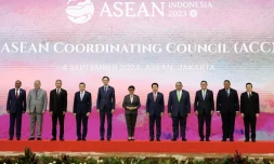 Les ministres des Affaires étrangÚres de l'Asie du Sud-Est se réunissent à Jakarta avant Le sommet de l'Association des nations de l'Asie du Sud-Est (Asean), le 4 septembre 2023