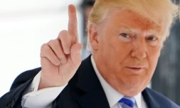 Le président américain Donald Trump le 4 mai 2018 à la Maison Blanche