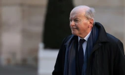 Jacques Toubon, à l'Elysée, le 30 janvier 2018