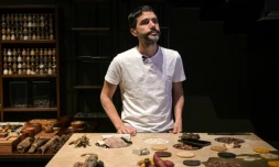 Le chef péruvien Virgilio Martinez, propriétaire du restaurant Central, lors d'une interview avec l'AFP à Lima, le 15 août 2023