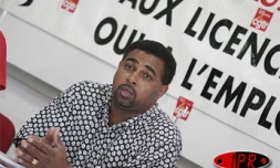 Mardi 15 mars 2005 -
Lors de la conférence de presse de la CGTR bâtiment