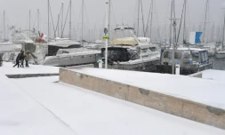 Le port de Palavas-les-Flots le 28 février 2018