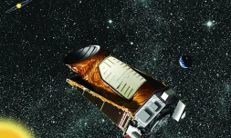 La télescope spatial Kepler, dans un dessin créé par la Nasa, obtenu le 5 mars 2009