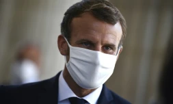 Emmanuel Macron au Panthéon le 4 septembre 2020 pour les 150 ans de la proclamation de la République