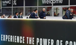 Le Salon mondial du mobile (MWC) ouvre à Barcelone, le 3 mars 2025