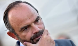 Le Premier ministre Edouard Philippe, à Carquefou le 15 octobre 2018