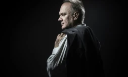 Hervé Le Tellier photographié en 2017 à Manosque