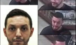 Photo montage fournie par la police fédérale belge de Mohammed Abrini   