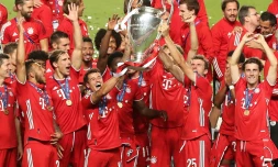 Le Bayern Munich lors de son sacre en Ligue des champions contre le PSG, le 23 août 2020 à Lisbonne