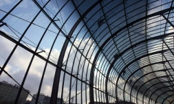 Le hall de la gare de Strasbourg, le 16 novembre 2007