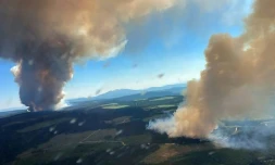 Des incendies dans la province canadienne de Colombie-Britannique, le 30 juin 2021