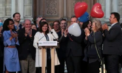 Anne Hidalgo le 28 juin 2020 Ă Paris