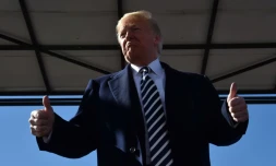 Le président américain Donald Trump à Elko (Nevada, sud-ouest des États-Unis) le 20 octobre 2018.