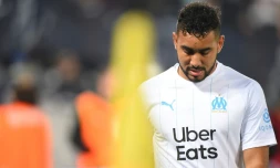 Le milieu français de l'Olympique de Marseille Dimitri Payet lors du match de L1 contre les Girondins de Bordeaux, à Bordeaux, le 2 février 2020