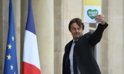 Nicolas-Hulot à son arrivée le 29 novembre 2015 à l'Elysée