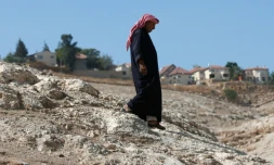 Abou Youssef le 10 octobre 2016 dans son petit village bédoin de Wadi Abou Hindi