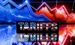 Un taux universel de 10% de taxe douanière sur tous les produits importés aux Etats-Unis est entré en vigueur samedi, faisant plonger les marchés