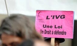 Manifestation en défense du droit à l'IVG, le 6 novembre 2010 à Bordeaux
