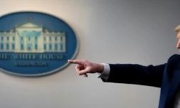 Le président américain Donald Trump s'exprime lors d'une conférence de presse à la Maison Blanche le 20 mars 2020