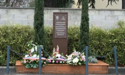 Mémorial en hommage aux militaires tués en 2012 par Mohamed Merah, le 15 mars 2017 à Montauban