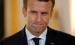 Le président Emmanuel Macron au palais de l'Elysée à Paris, le 16 juillet 2017