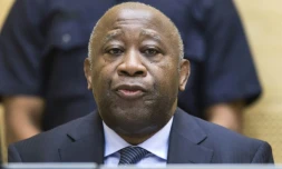 Laurent Gbagbo le 19 février 2013 à la CPI à La Haye