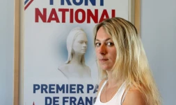 Anne-Sophie LeclĂšre Ă Rethel dans les Arsennes, le 13 juillet 2014