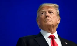 Donald Trump à Davos, en Suisse, le 26 janvier 2018