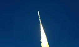 Une fusée chinoise Kuaizhou-1A décolle à Jiuquan, en Chine, le 12 mai 2020