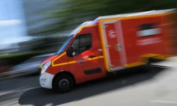 Un camion de pompiers