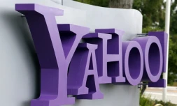 Au siège de Yahoo, le 17 juillet 2012, à  Sunnyvale, en Californie