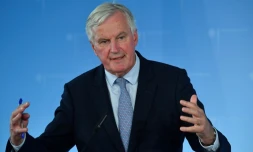 Le négociateur sur le Brexit pour l'UE Michel Barnier, le 23 septembre 2019 à Berlin