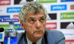 Le président de la Fédération espagnole de football Angel Villar, le 21 juillet 2016 à Madrid