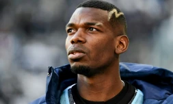 Paul Pogba à Turin le 29 janvier 2025