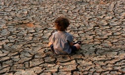 Une zone affectée par la sécheresse près de Tegucigalpa, au Honduras, le 22 avril 2016 