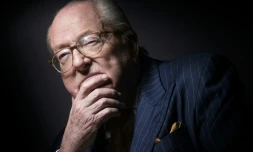 Jean-Marie Le Pen à Saint-Cloud, le 27 janvier 2016