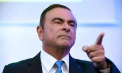 Carlos Ghosn, le 6 octobre 2017 à Paris