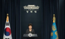 La présidente sud-coréenne, Park Geun-Hye, le 3 novembre 2016 à Séoul