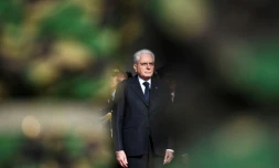 Selon les médias italiens, le président de la République Sergio Mattarella, ici à Lisbonne le 6 décembre 2017, devrait dissoudre le Parlement le 29 ou le 30 décembre
