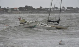 La tempĂȘte Miguel Ă Angoulins (Charente-Maritime) le 7 juin 2019