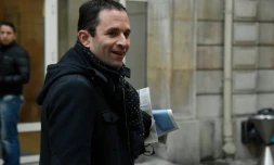 BenoĂźt Hamon, le 7 mars 2016 Ă Paris