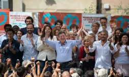 Jean-Luc Mélenchon aux journées de la France insoumise à Marseille, le 27 août 2017