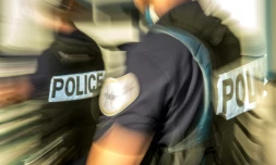 Des policiers à Calais, le 23 juin 2017
