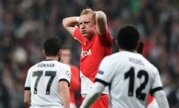 Le défenseur polonais de Monaco Kamil Glik lors du match contre Besiktas, le 1er novembre à Istanbul