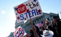 Des supporteurs de Donald Trump manifestent le 14 novembre 2020 à Washington