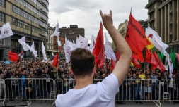 Des Russes manifestent à Moscou contre le renforcement de la surveillance et des restrictions sur internet, le 26 août 2017 