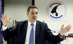 François Thierry lors d'une conférence de presse le 14 décembre 2012 à Nanterre