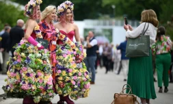 Au Chelsea Flower Show 2022 à Londres le 23 mai 2022