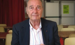 L'ancien président Jacques Chirac le 26 juillet 2012 à Paris